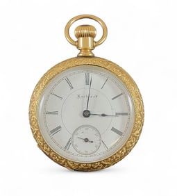 ROCKFORD OPEN-FACE POCKET WATCH