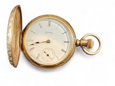 LADY'S GOLD POCKET WATCH