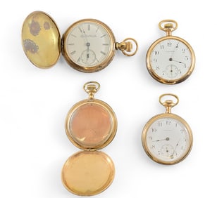 FOUR WATCHES AND PARTS