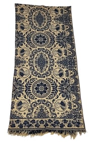 GEORGE WASHINGTON COVERLET HALF