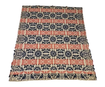 LOUDONVILLE (ASHLAND COUNTY), OHIO COVERLET