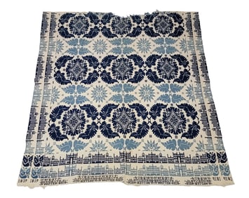 WOOSTER (WAYNE COUNTY), OHIO COVERLET