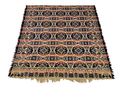 LAFAYETTE (ASHLAND COUNTY), OHIO COVERLET