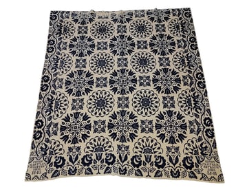 WOOSTER (WAYNE COUNTY), OHIO COVERLET