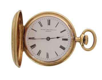 LADY'S 18K PATEK PHILIPPE POCKET WATCH WITH HISTORY