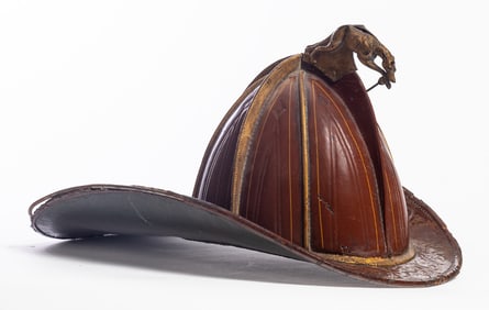 DATED 1866 FIRE HELMET