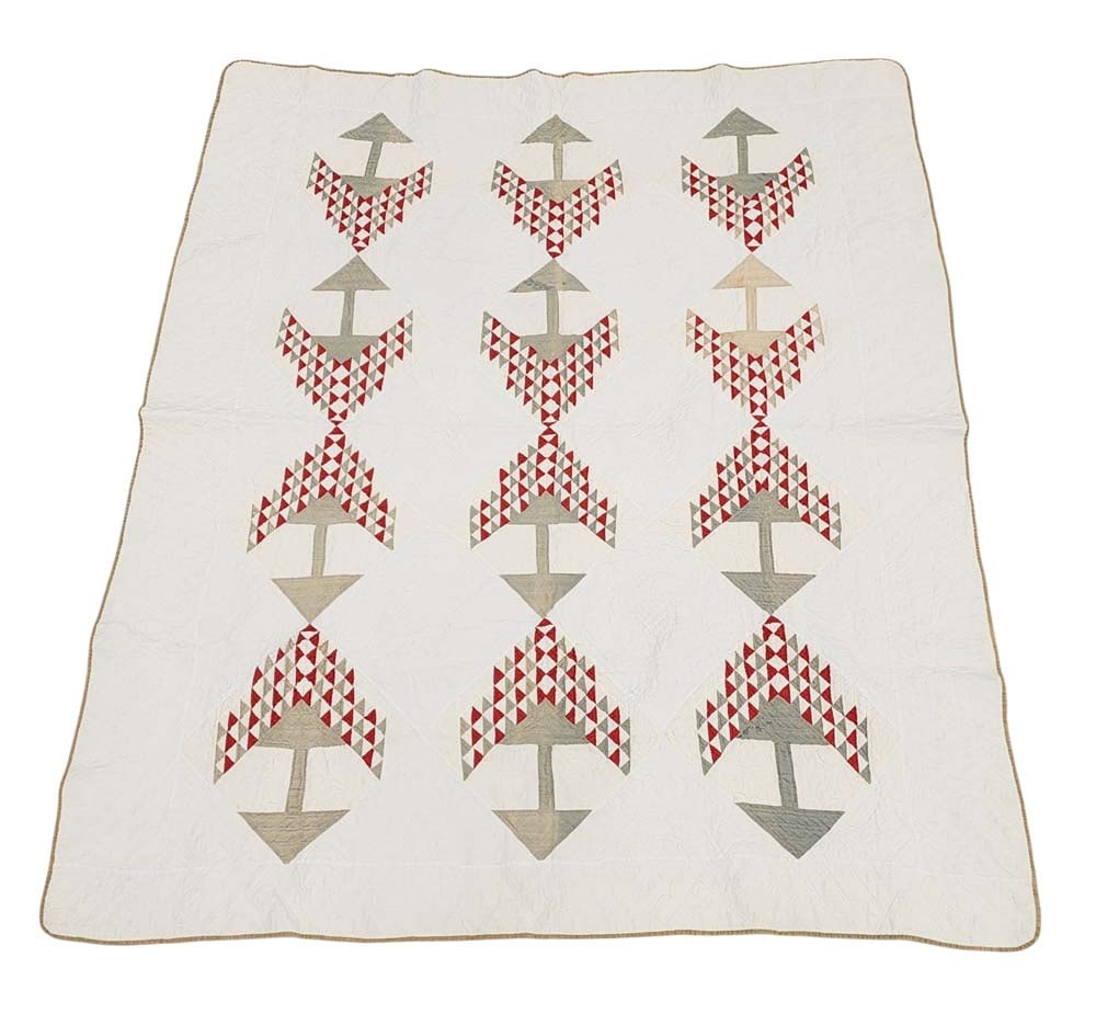 CHRISTMAS TREE OR PINE TREE QUILT (1 of 5)