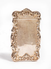 ZOAR-RELATED STERLING SILVER MATCHSAFE