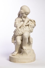 "GO TO SLEEP" AFTER JOSEPH DURHAM (BRITISH, 1814-1877)