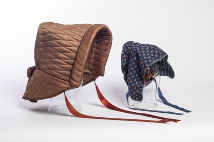 TWO ZOAR, OHIO BONNETS