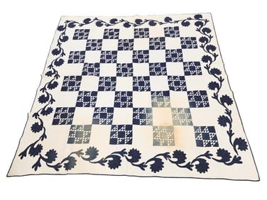 OHIO DOUBLE-X VARIATION QUILT