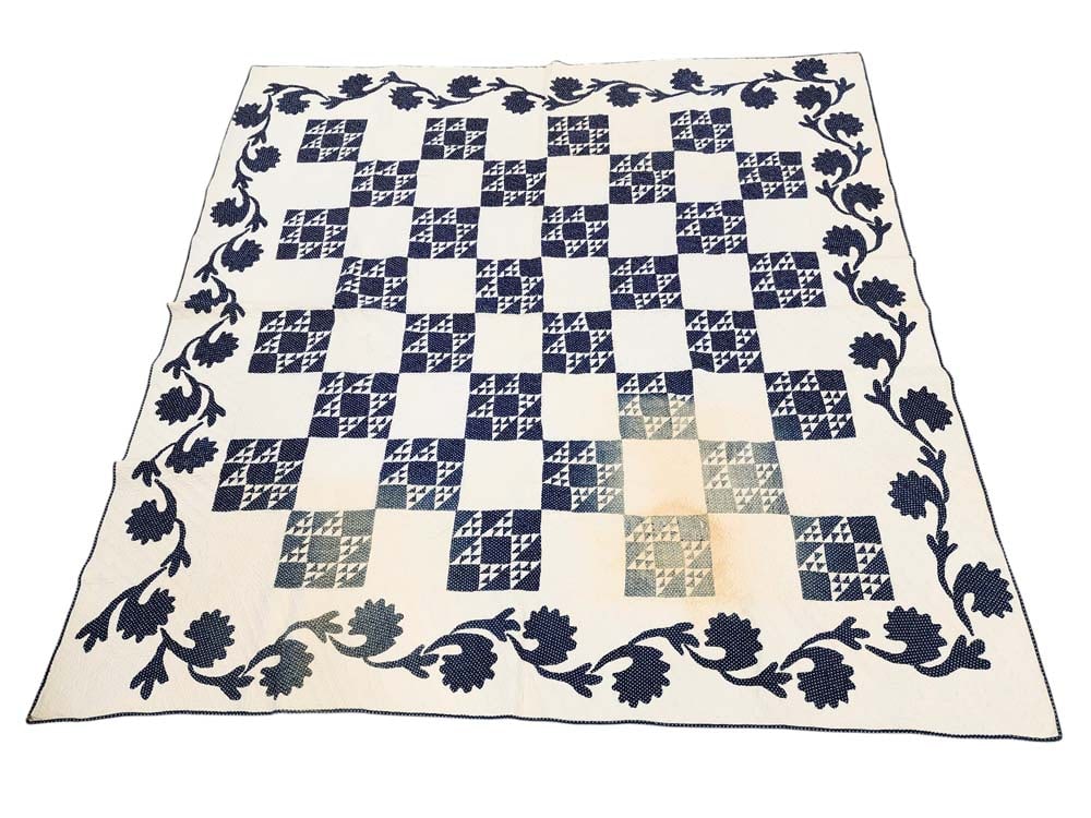 OHIO DOUBLE-X VARIATION QUILT (1 of 5)