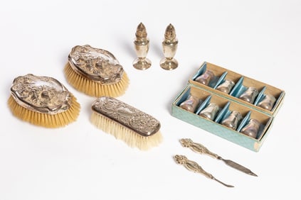 COLLECTION OF STERLING SILVER