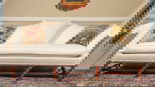 CHIPPENDALE-STYLE SOFA