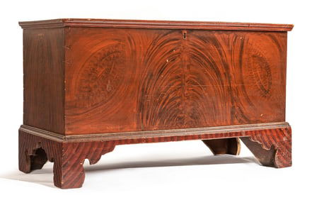 DECORATED OHIO BLANKET CHEST
