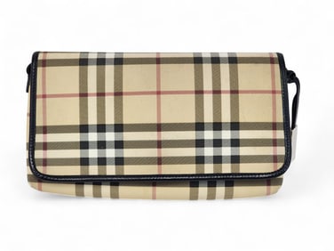 BURBERRY HOUSE CHECK SHOULDER BAG
