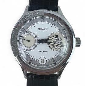 VINTAGE POLJOT MOCKBA WRIST WATCH