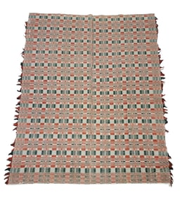 OVERSHOT COVERLET