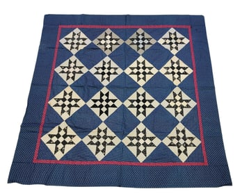 OHIO STAR QUILT TOP