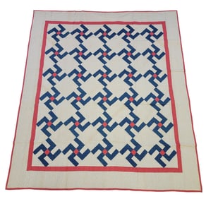 WAYNE COUNTY WHIRLING LOG QUILT
