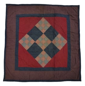 NINE PATCH PILLOWCASE