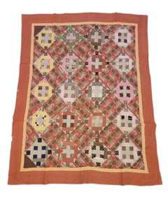 PIECED CROSS QUILT