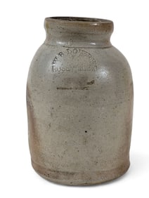 OHIO STONEWARE CANNING JAR