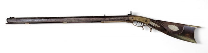 OHIO DECORATED PERCUSSION TARGET RIFLE