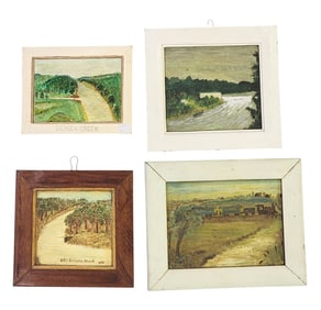 FOUR WORKS BY EARL H. BEYMER (OHIO, 1890-1975)