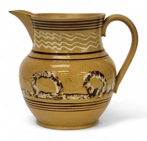 CINCINNATI YELLOW WARE PITCHER