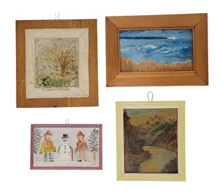 FOUR WORKS BY EARL H. BEYMER (OHIO, 1890-1975)