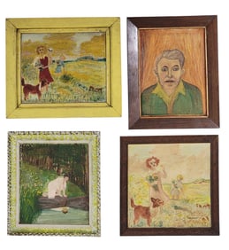 FOUR WORKS BY EARL H. BEYMER (OHIO, 1890-1975)