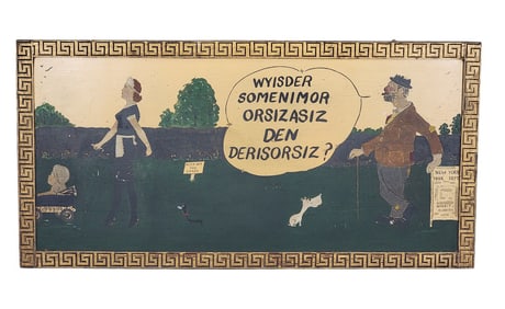 SATIRICAL PAINTING