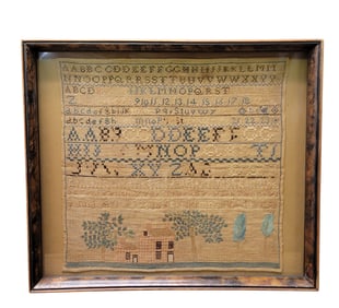 YORK, PENNSYLVANIA SCHOOLGIRL SAMPLER