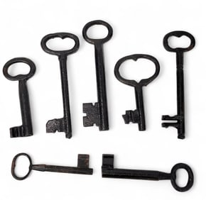 COLLECTION OF EARLY KEYS