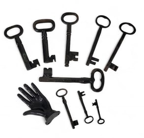 COLLECTION OF EARLY KEYS
