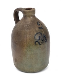 TWO-QUART STONEWARE JUG