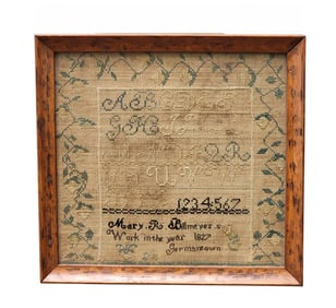 PENNSYLVANIA SCHOOLGIRL SAMPLER