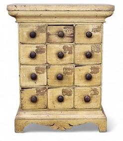 DECORATED APOTHECARY CHEST