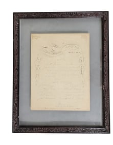 SPENCERIAN PROGRAM & TIGER MAPLE FRAME