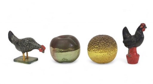 POTTERY BANKS AND CHICKENS