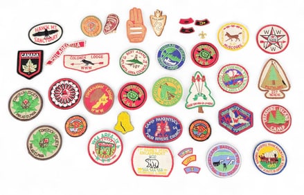 COLLECTION OF VINTAGE BOY SCOUT PATCHES