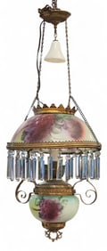 VICTORIAN HANGING PARLOR LAMP