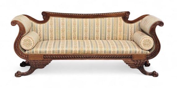 LATE CLASSICAL-STYLE SOFA