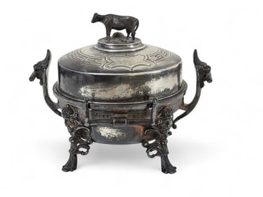 VICTORIAN BUTTER DISH