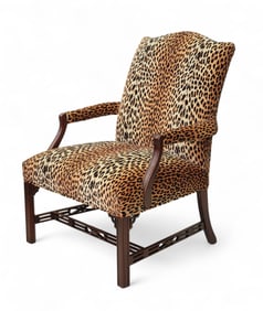 CHIPPENDALE-STYLE ARMCHAIR