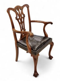 CHIPPENDALE-STYLE ARMCHAIR