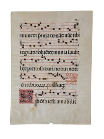 ANTIPHONAL LEAF