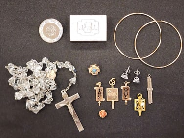 COLLECTION OF MISCELLANEOUS JEWELRY ETC.
