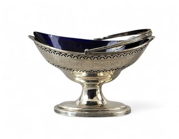 GEORGE III SILVER SUGAR BASKET